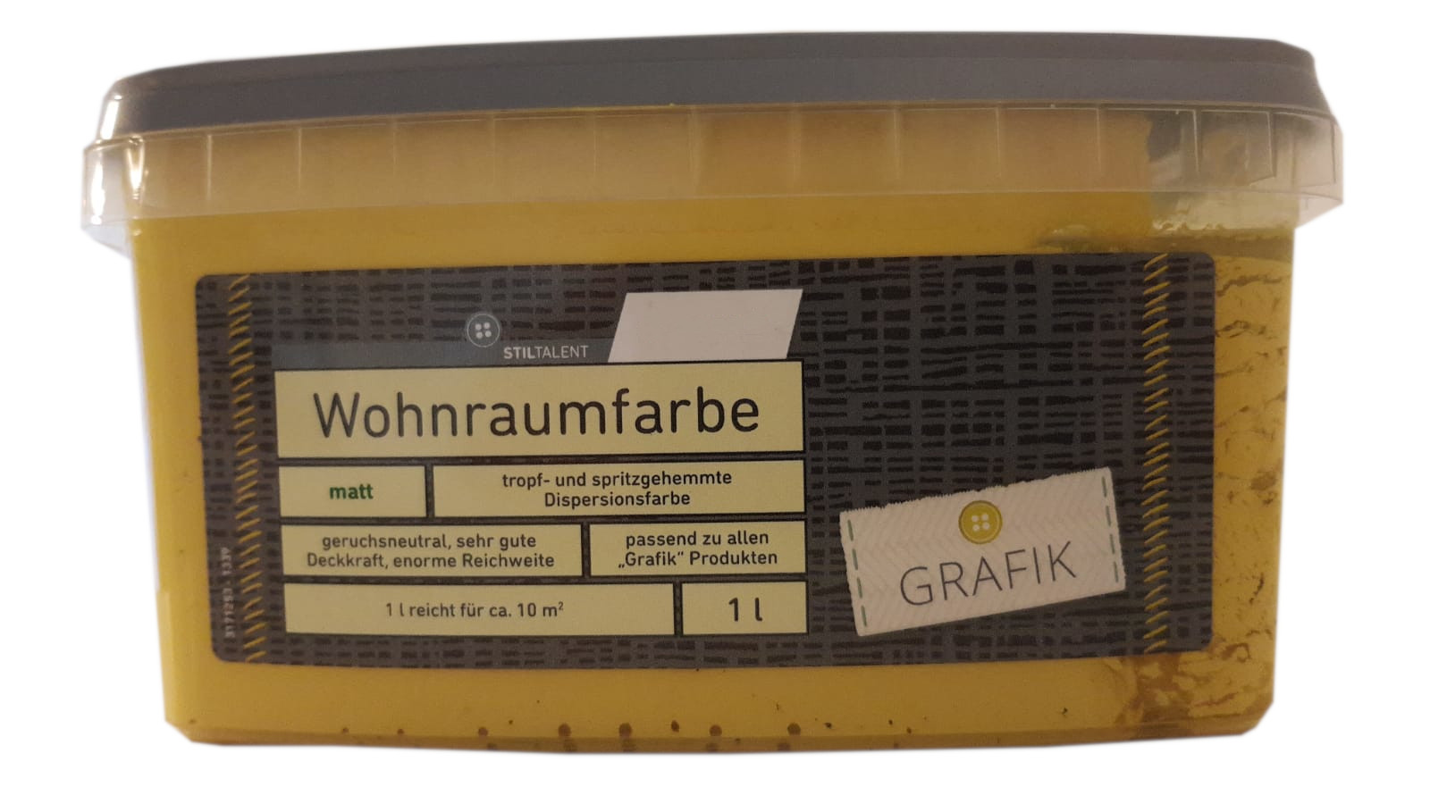 Farbige Hochleistungs-Bunte Wandfarbe mit extrem hoher Ergiebigkeit